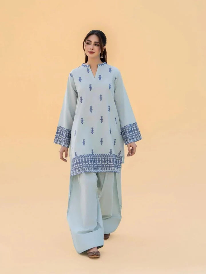 Daina Lawn Farshi Shalwar 2PC