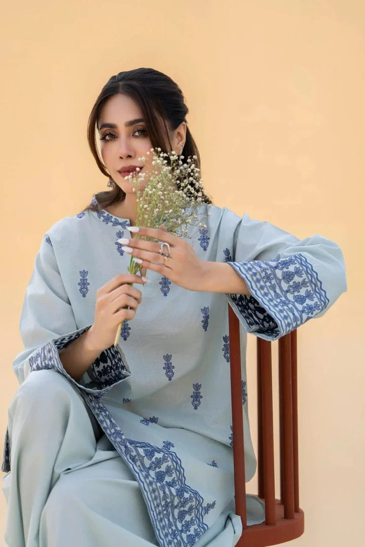 Daina Lawn Farshi Shalwar 2PC