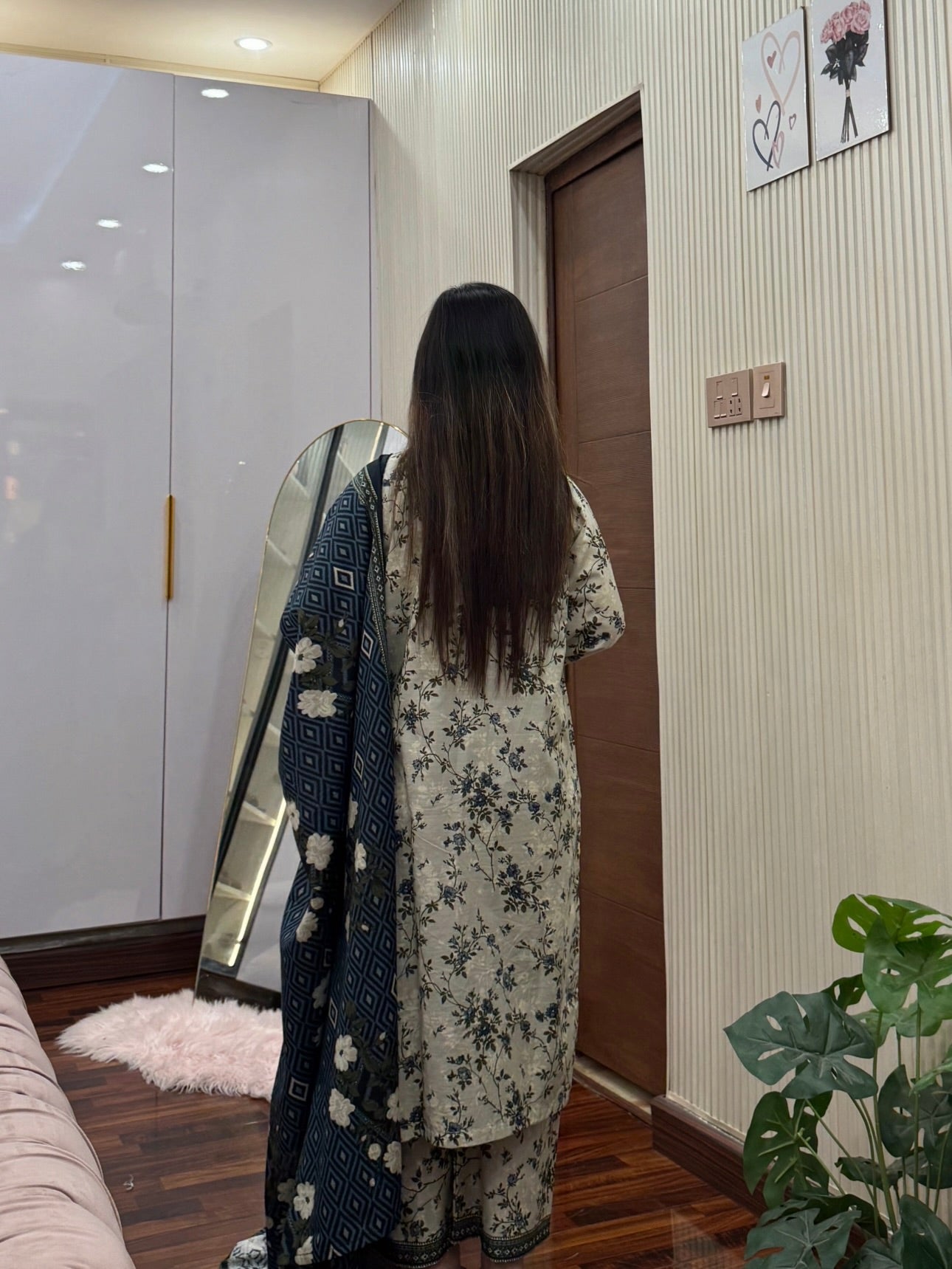 Bin Saeed Khaddar With Shawl 3-piece 03