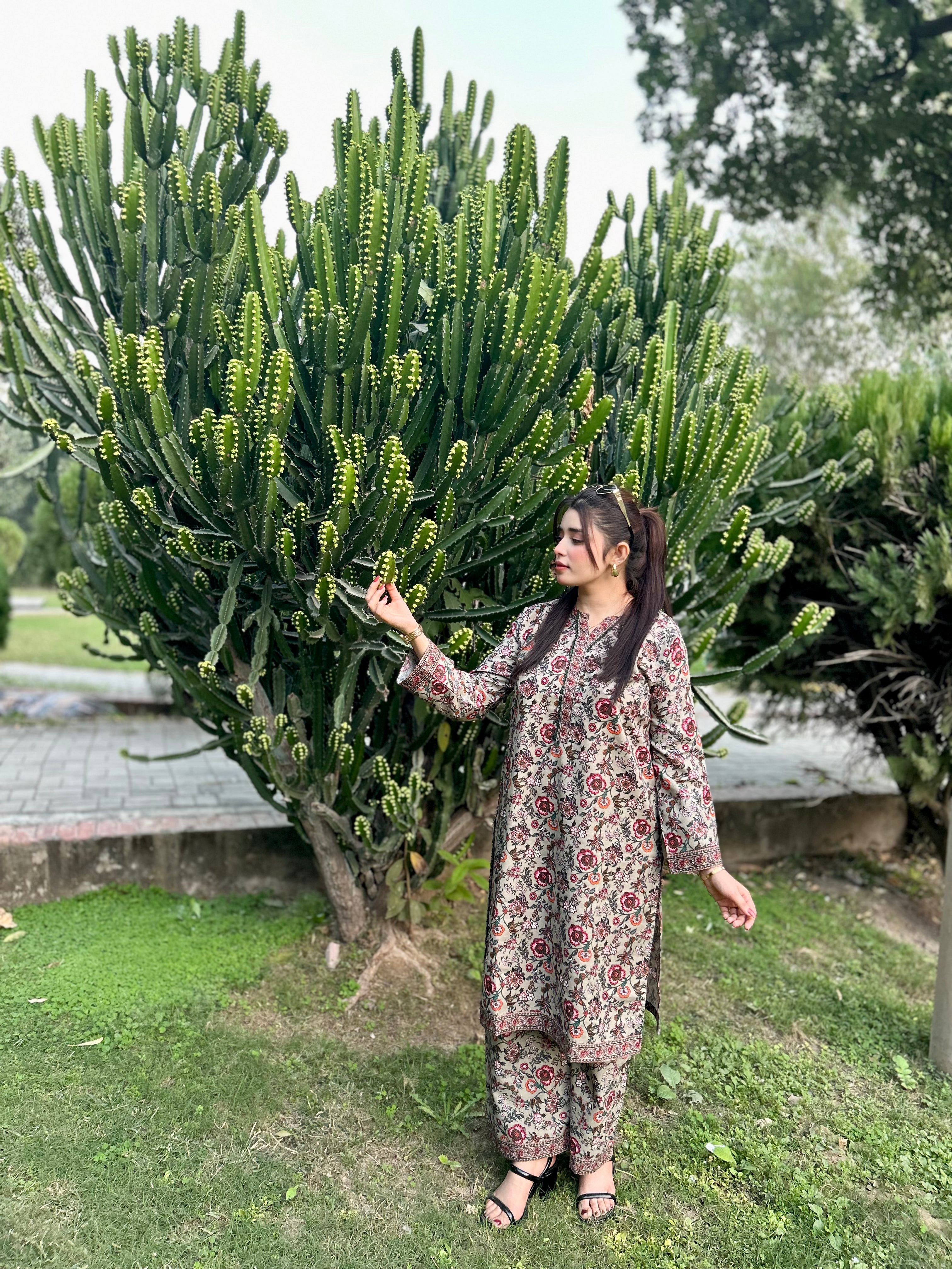 Bin Saeed Khaddar 2-piece 002