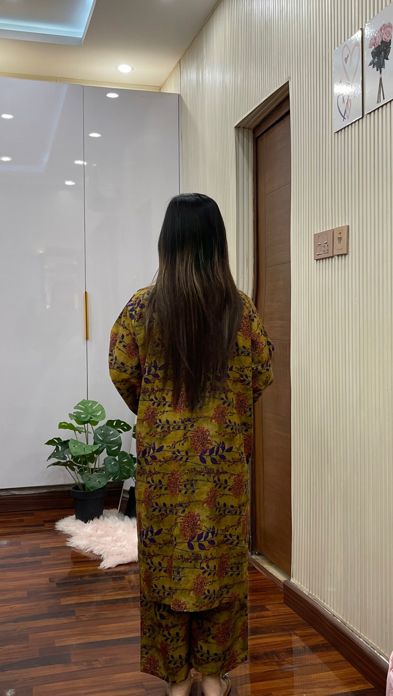 Dhanak Embroidered Neck Line 2PC