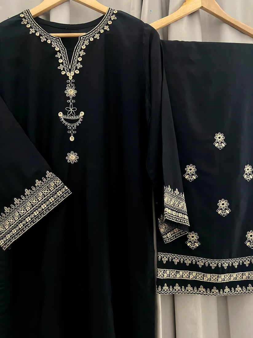 BLACK IRIS LONG LENGHT 2PC