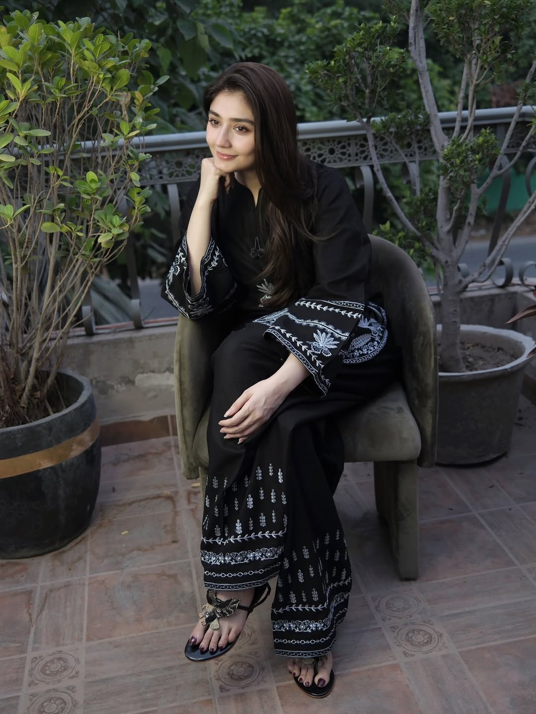 Malka Emb Khaddar 2-Piece