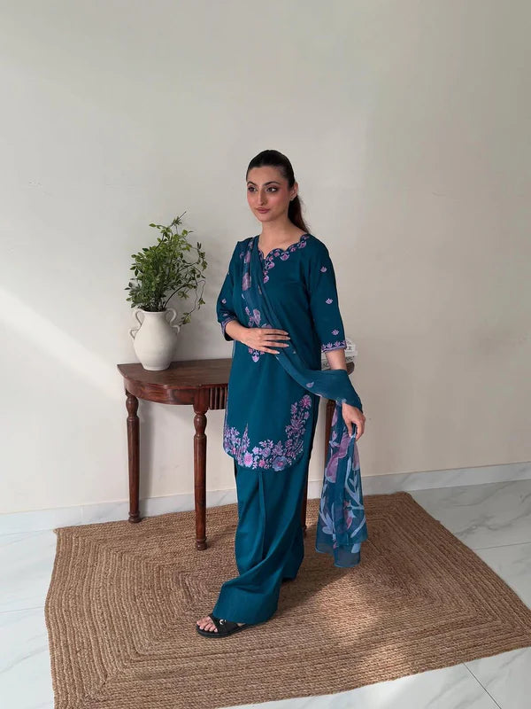 EZMA 3PC ( FARSHI SHALWAR )