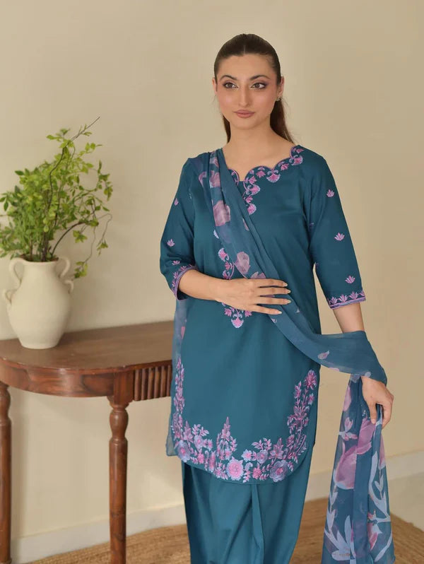 EZMA 3PC ( FARSHI SHALWAR )