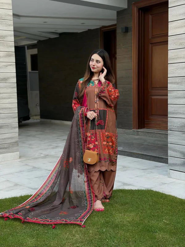 Browney Digital Printed 3pc