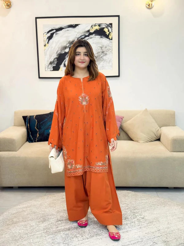 ZOBIA 2PC ( FARSHI SHALWAR )