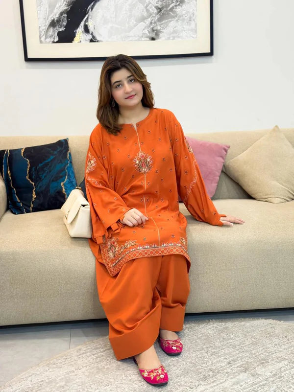 ZOBIA 2PC ( FARSHI SHALWAR )