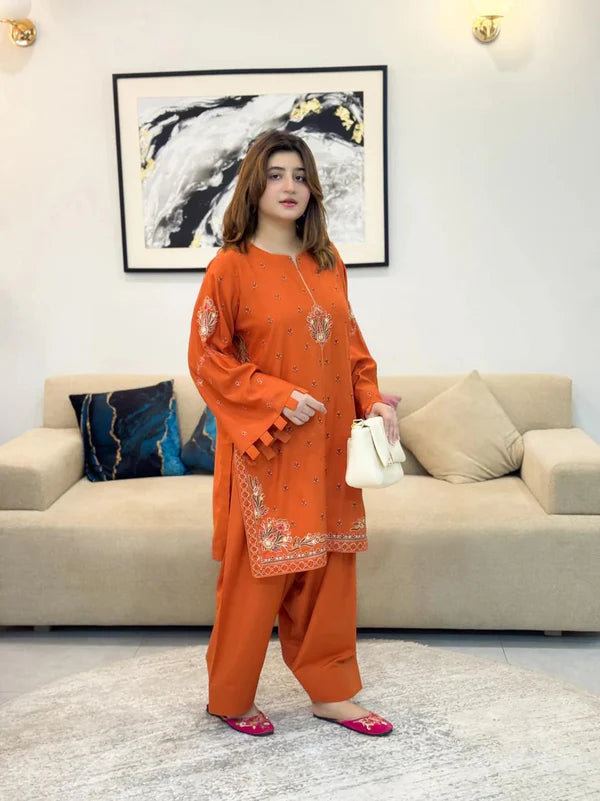 ZOBIA 2PC ( FARSHI SHALWAR )