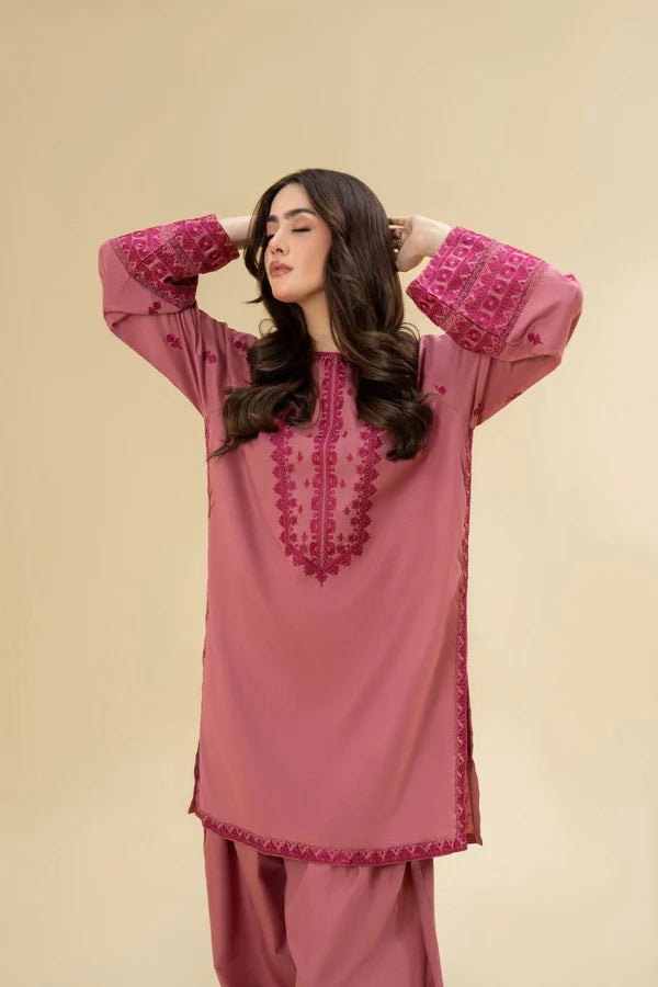 RUBY PINK 2PC ( FARSHI SHALWAR )