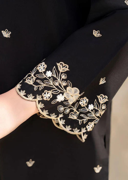Black Gulab Embroidery 2pc